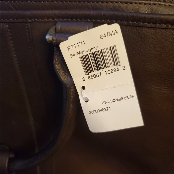 Coach Mahogany Breif. New - Picture 5 of 8